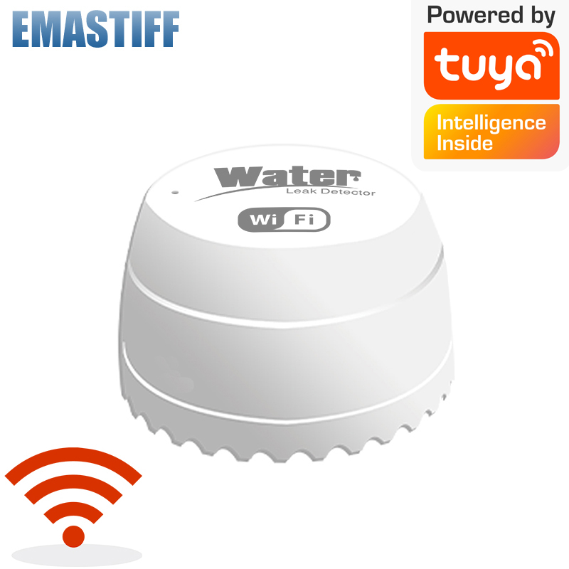 Home Security Outdoor - Wifi Waterdetector Lekkagesensor Alarm Lekdetector 40DB