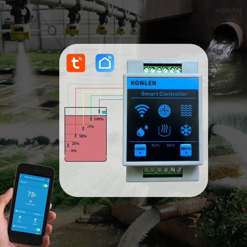 KONLEN Tuya Waterniveausensor  - Home Security Outdoor recensie en prijs