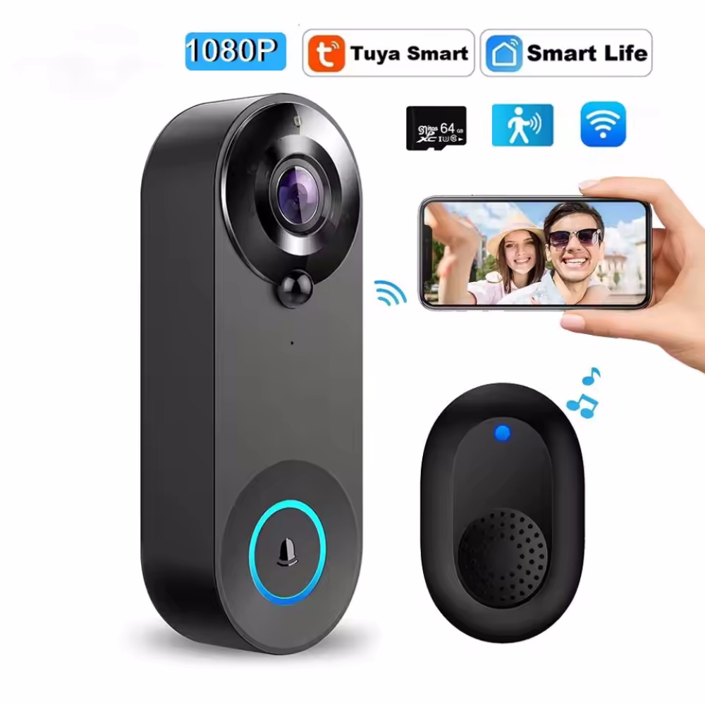 Tuya 1080P Draadloze WIFI Deur - Home Security Prices recensie en prijs