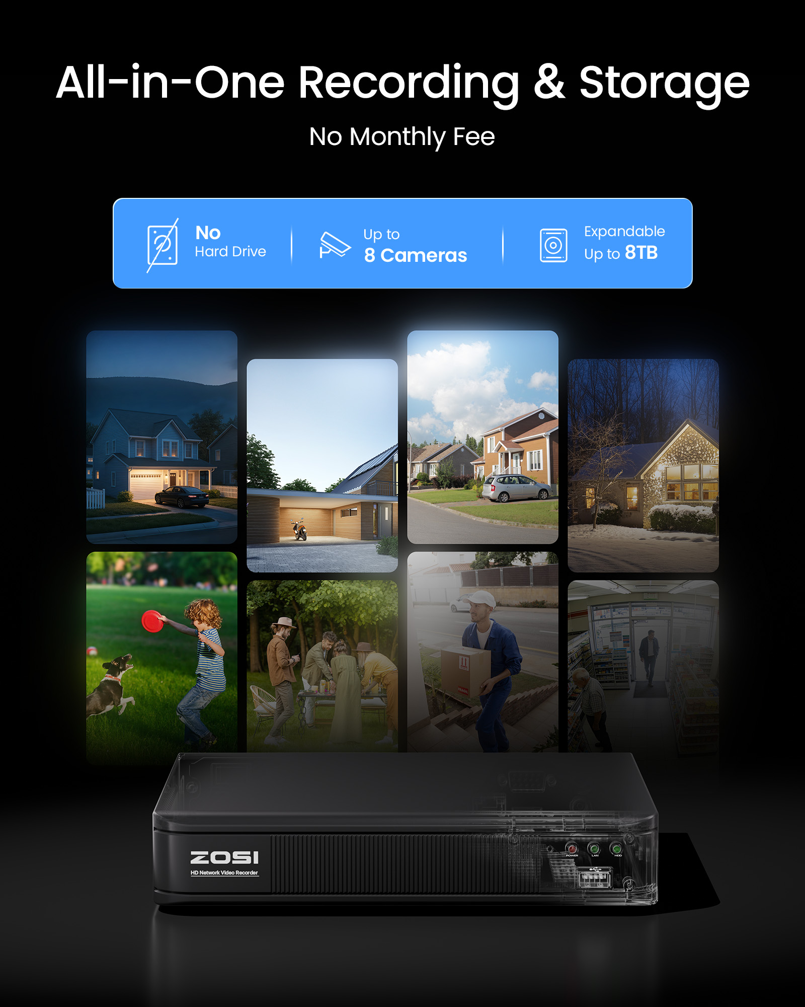 ZOSI 3K Lite Bedraad CCTV Beve - Home Security Adt recensie en prijs