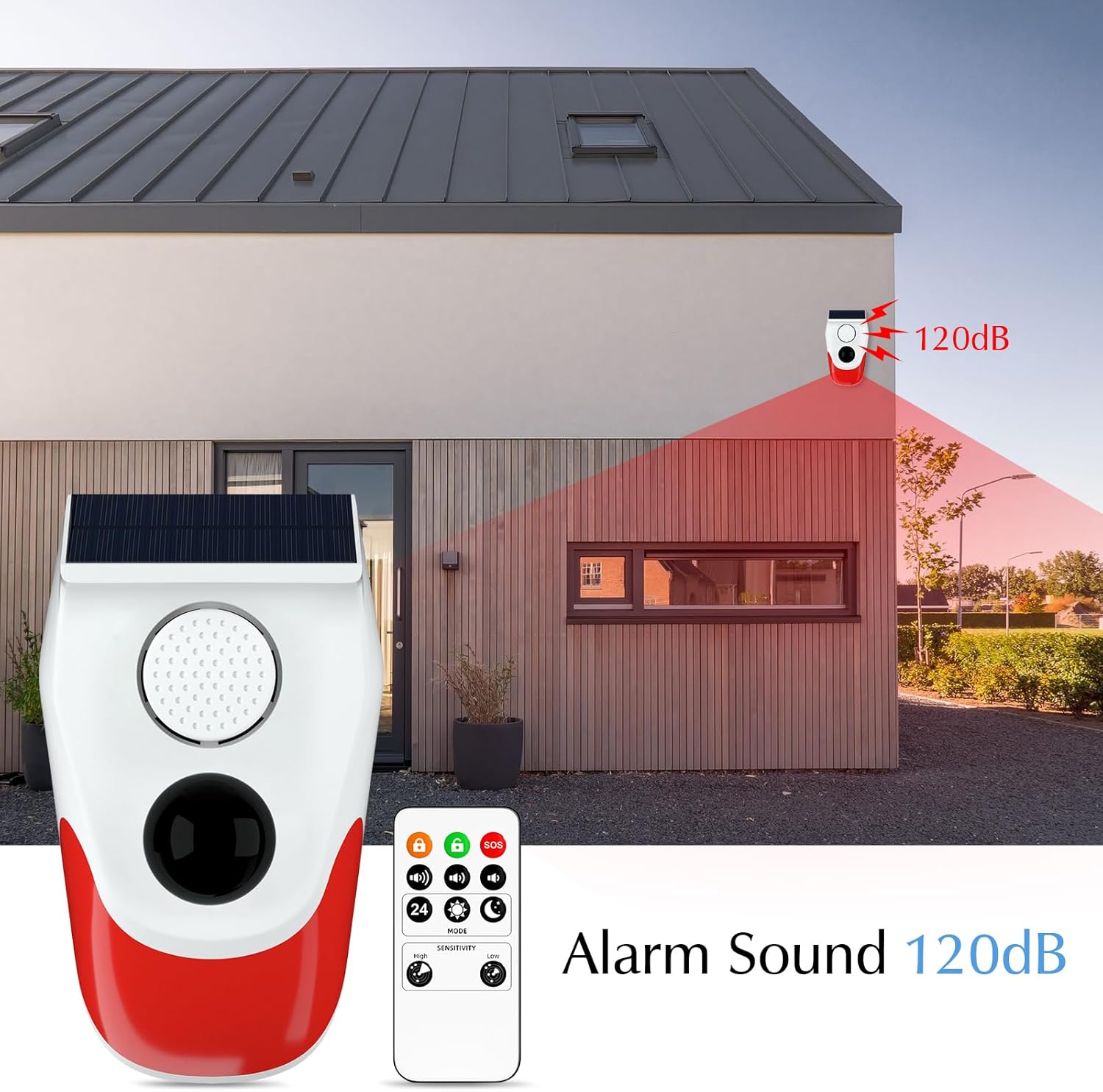 Zonne-bewegingssensor buitenal - Home Security Blink recensie en prijs