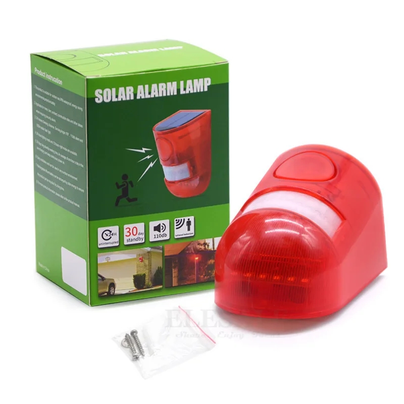 Waterdicht alarmlicht op zonne - Home Security Blink recensie en prijs
