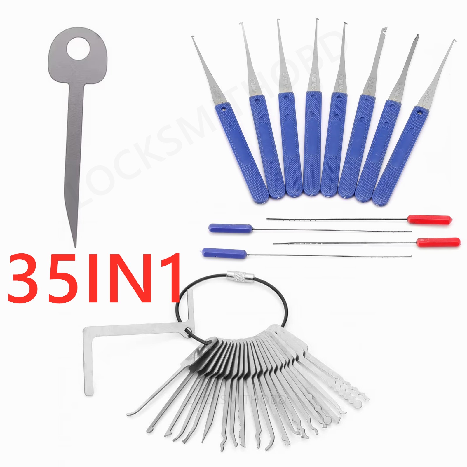 35-delige set voor het verwijd - Lock Picking Set recensie en prijs
