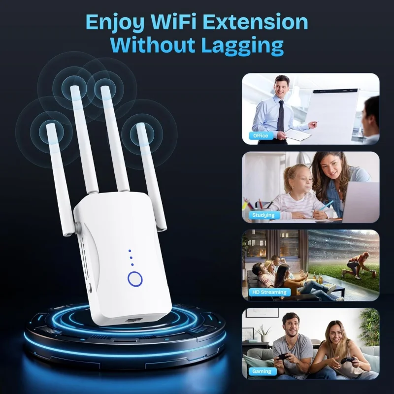 1200Mbps Dual Band WiFi Repeat - Home Security Outdoor recensie en prijs