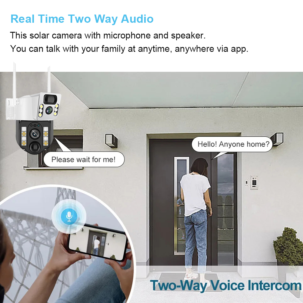 Wifi/4G Zonne-Camera Ip Cctv B - Home Security Adt recensie en prijs