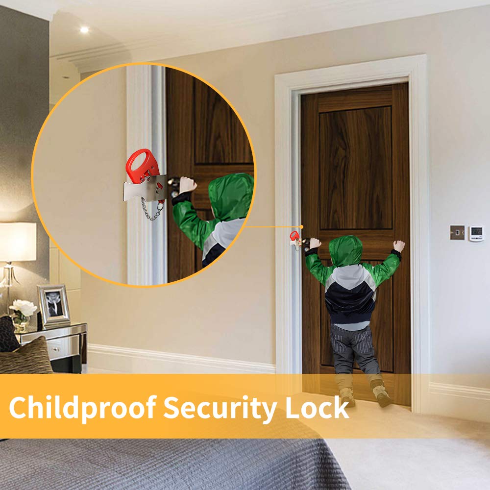 KAK Draagbaar deurslot Keyless - Home Security Adt recensie en prijs