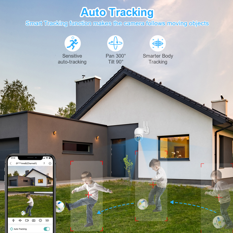 Smar 3MP Draadloos CCTV-beveil - Home Security Adt recensie en prijs